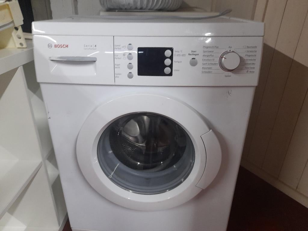 Wasmachine bosch, Ophalen