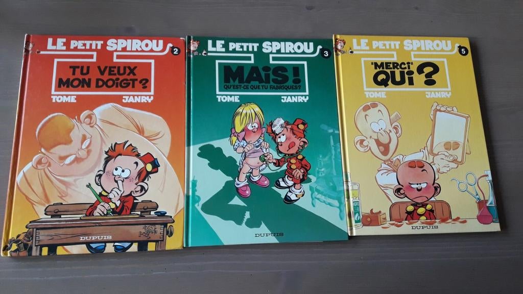 222) le petit Spirou, Plusieurs BD, Enlèvement, Utilisé