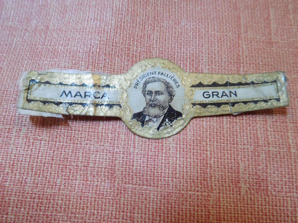 bague de cigare fabricant Marca Gran, Enlèvement ou Envoi, Utilisé, Bagues de cigare