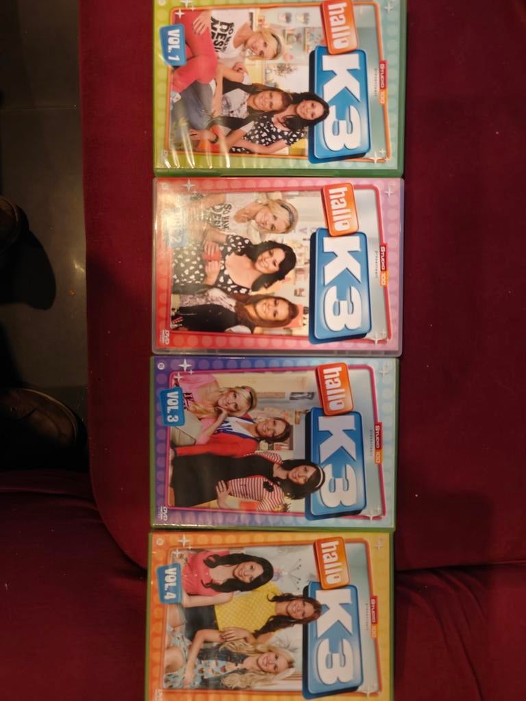 K3 Hallo BOX 4 DVD's, Cd's en Dvd's, Ophalen of Verzenden