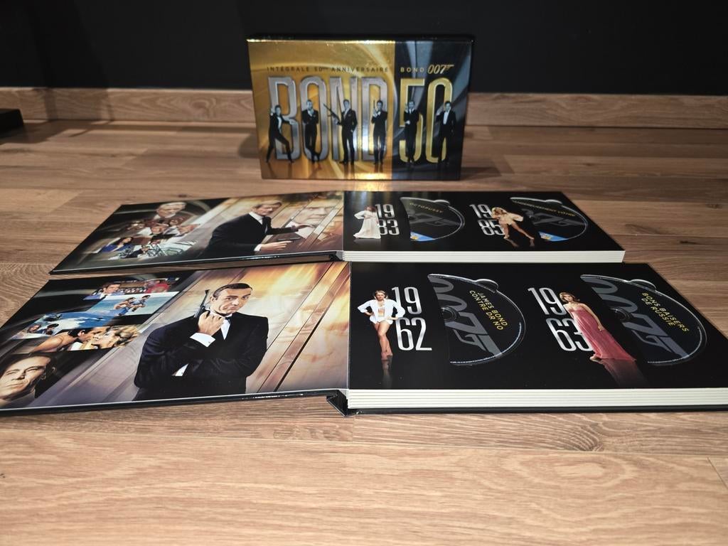 Coffret blu-ray James Bond 50 ans, Ophalen of Verzenden, Zo goed als nieuw, Avontuur, Boxset