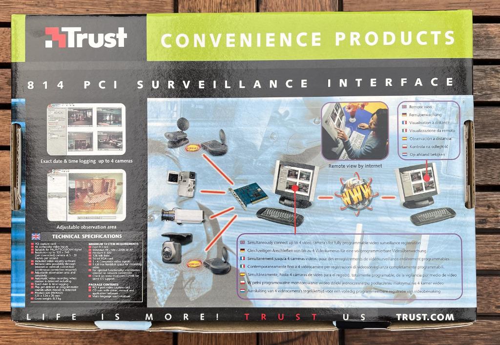 PCI Video surveillance solution NOS, Enlèvement ou Envoi, Neuf