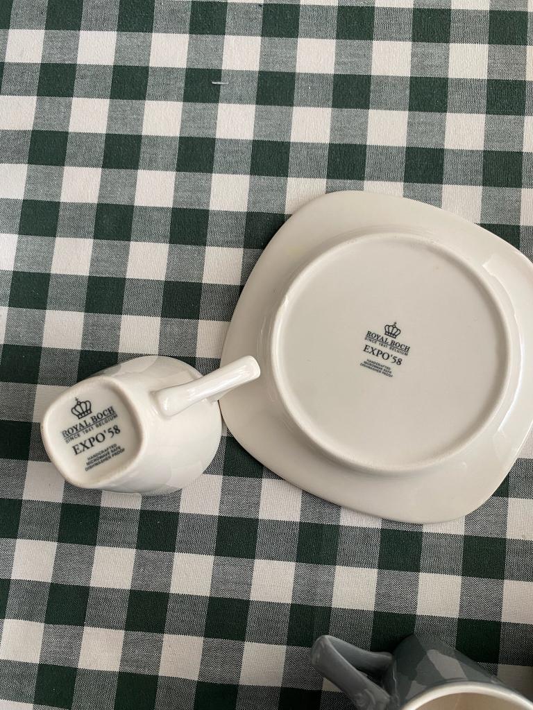 espresso servies, Neuf, Enlèvement ou Envoi, Autres styles, Porcelaine