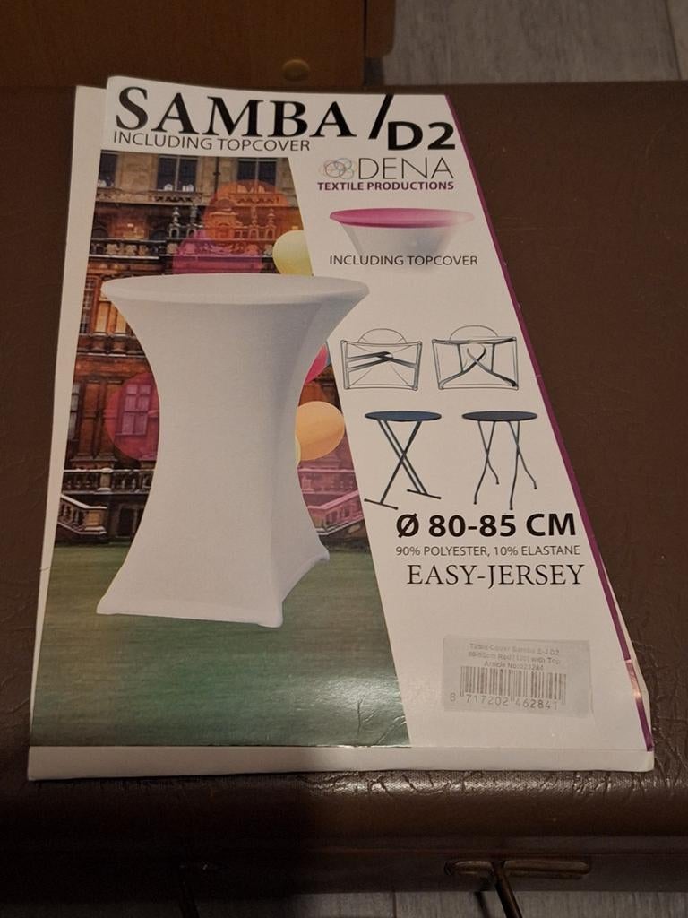 RODE receptietafel rokken, Ophalen of Verzenden, Zo goed als nieuw