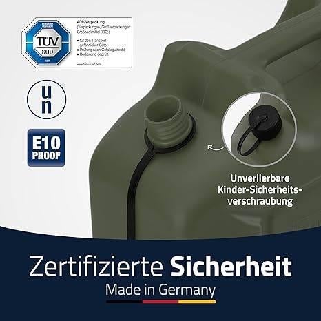 jerricans à carburant | jerrycans | 20L | LIVRAISON GRATUITE, Neuf, -, -, HUNERSDORFF