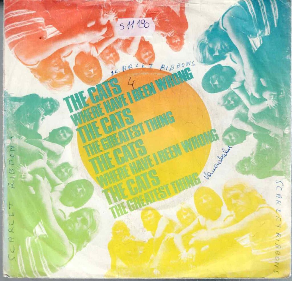 Vinyl, 7"   -   The Cats – Where Have I Been Wrong ....., Cd's en Dvd's, Vinyl | Overige Vinyl, Overige formaten, Ophalen of Verzenden
