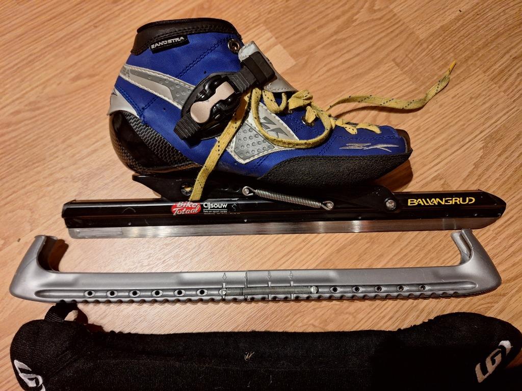 Klapschaatsen M39, Sport en Fitness, Schaatsen, Ophalen, Klapschaats, Noren, Gebruikt