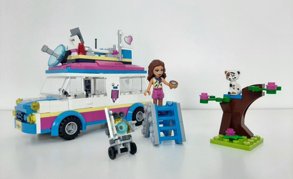 LEGO 41333 - Olivia's missievoertuig, Ophalen, Zo goed als nieuw, Complete set, Lego