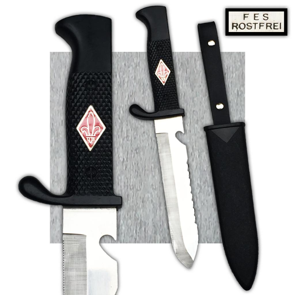 🚨RARE DAGUE POIGNARD SCOUT TYPE H.J. DENTS DE SCIE ORIGINAL, Collections, Envoi, Armée de terre, Épée ou sabre