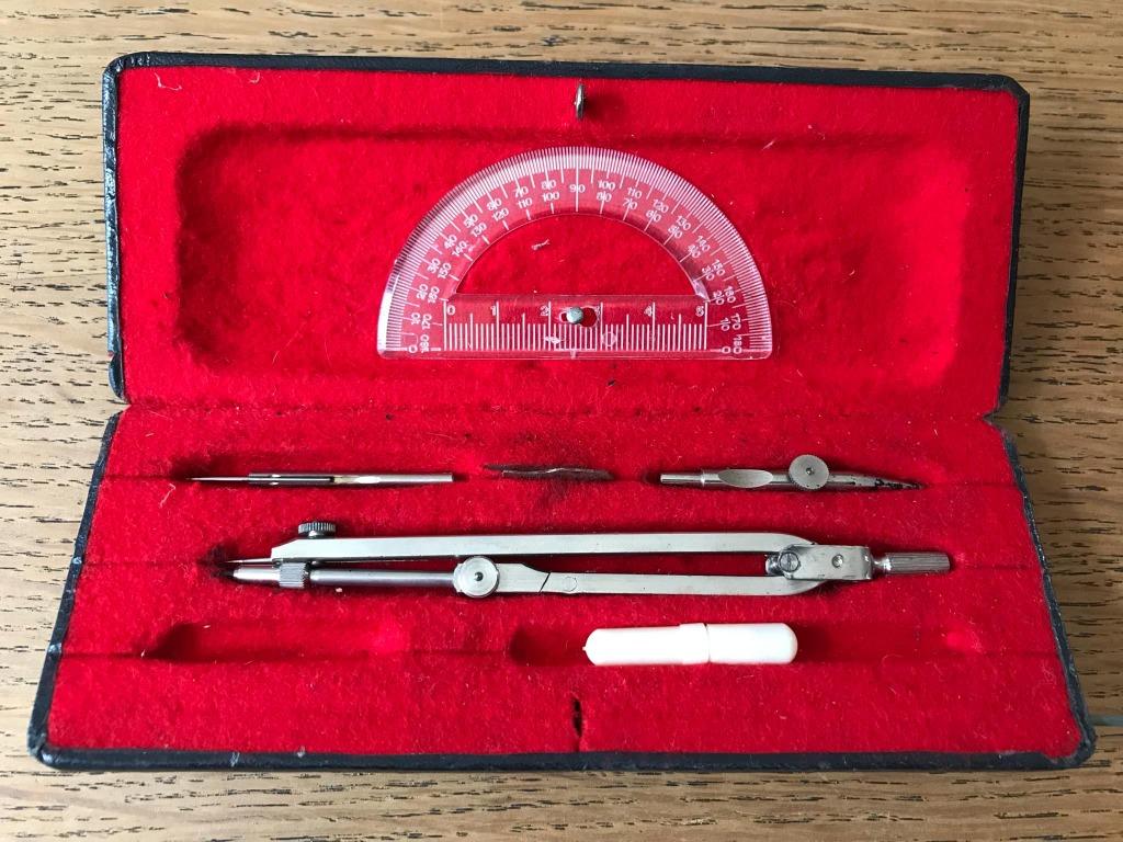 Compas vintage, Antiquités & Art, Enlèvement ou Envoi