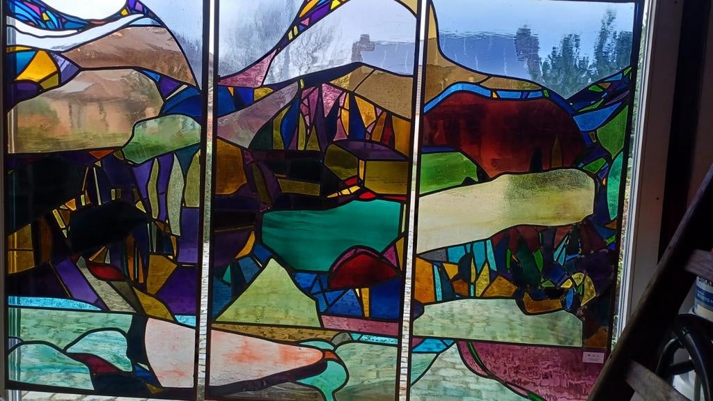 Glas in lood, Ophalen