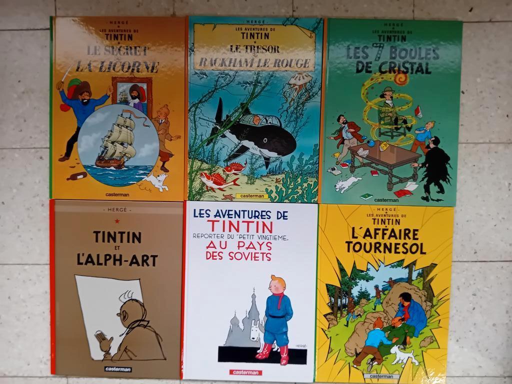 6 BD TINTIN de 2010, Plusieurs BD, Enlèvement ou Envoi, Neuf