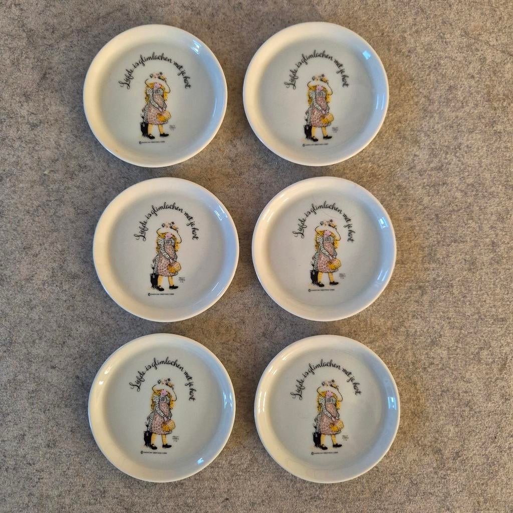 Holly Hobbie kleine schaaltjes, Verzamelen, Retro, Ophalen of Verzenden