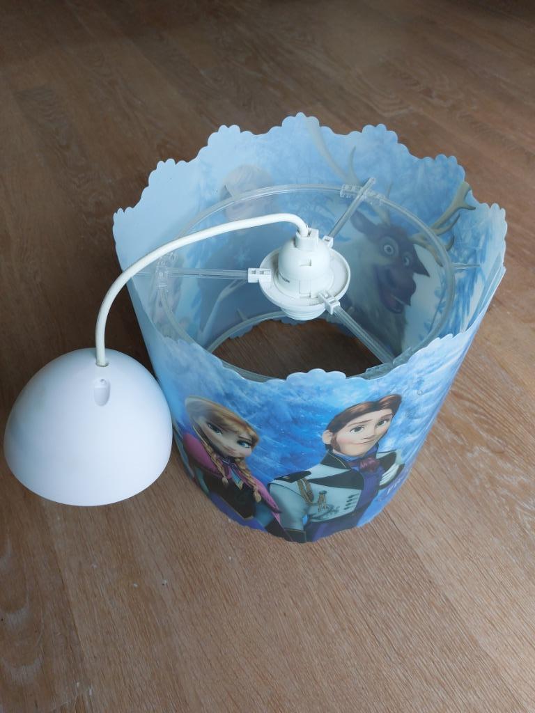 Frozen plafond lamp, Ophalen of Verzenden, Zo goed als nieuw, Kunststof