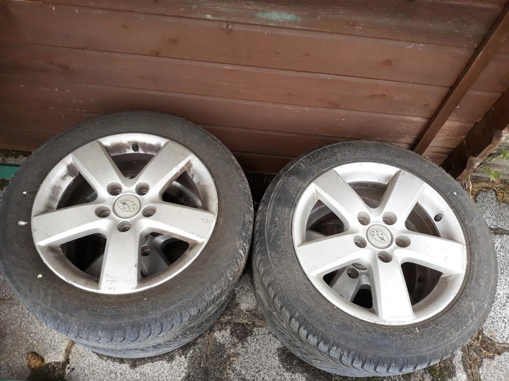 Subaru Jantes et pneus, Autos : Pièces & Accessoires, Pneus & Jantes, 16 pouces, 205 mm, Pneu(s), Enlèvement