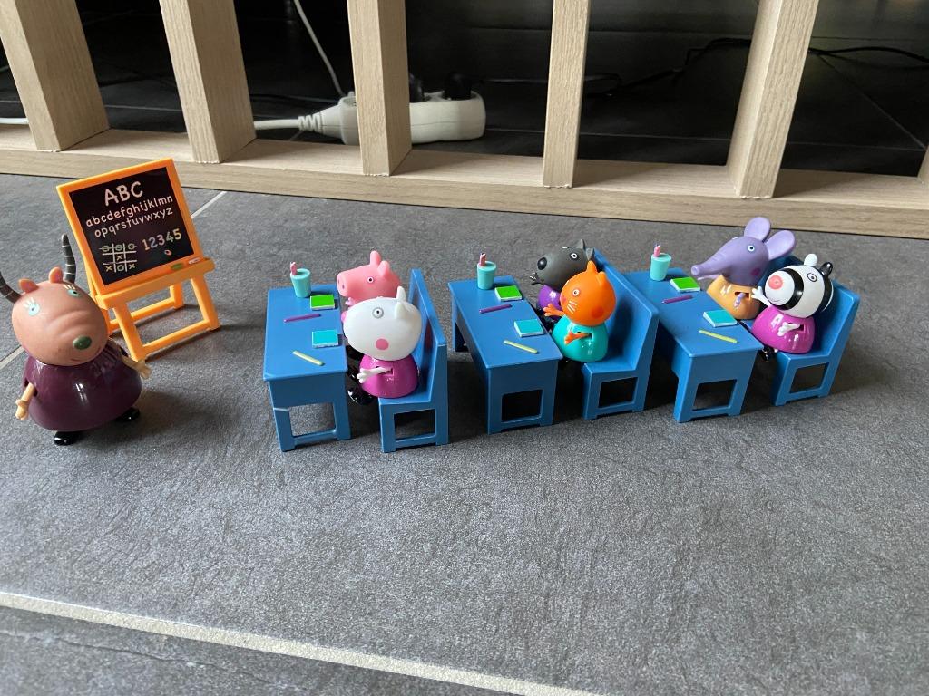 Jouet Peppa Pig - La classe d’école, Enlèvement, Utilisé, Maison de poupées