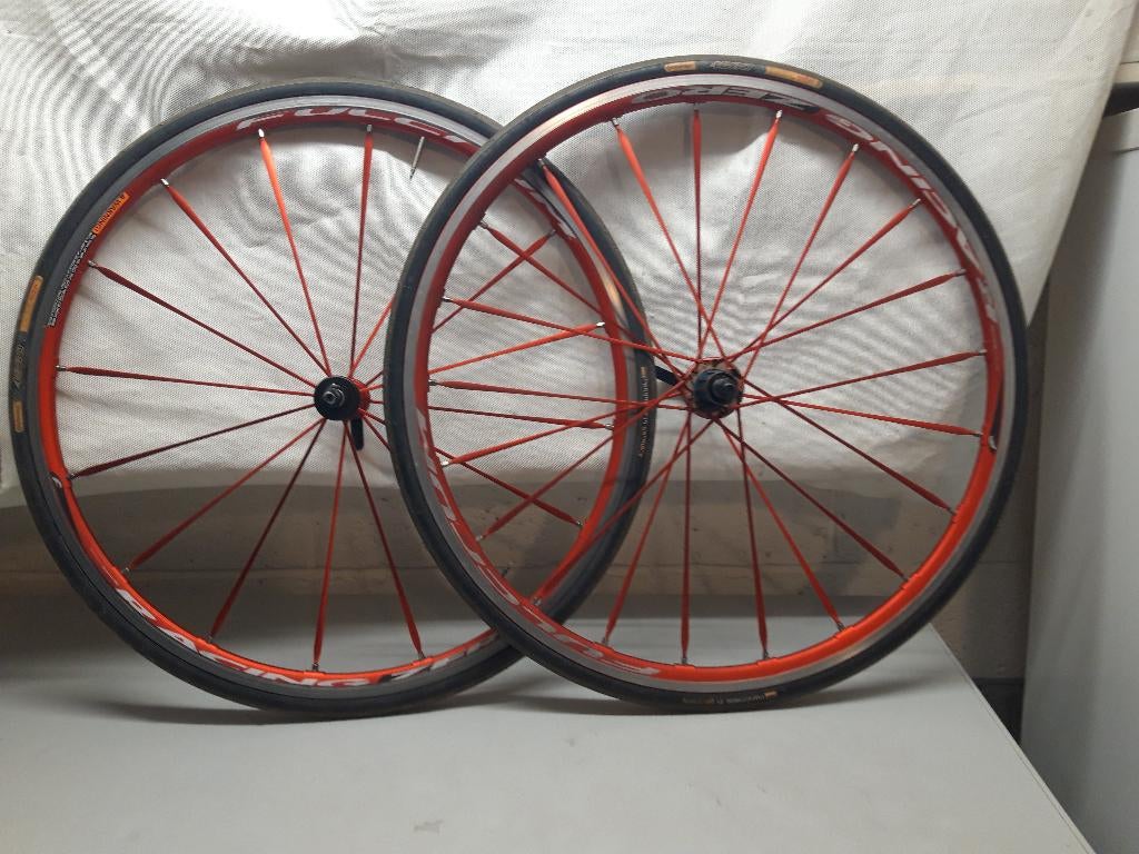 Paire de Roues Fulcrum Zéro Patins, Vélos & Vélomoteurs, Vélos Pièces, Comme neuf, Roue, Enlèvement