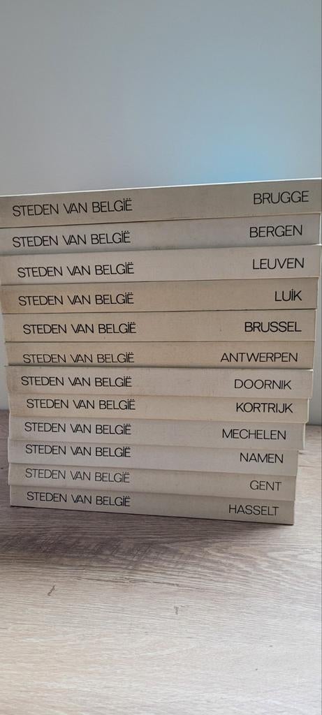Steden van België. - 12 delen Artis Historia, Boeken, Encyclopedieën, Ophalen of Verzenden, Zo goed als nieuw