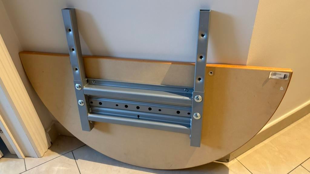 IKEA GALANT bureauverlenging — halfrond, Huis en Inrichting, Bureaus, Zo goed als nieuw, Ophalen of Verzenden