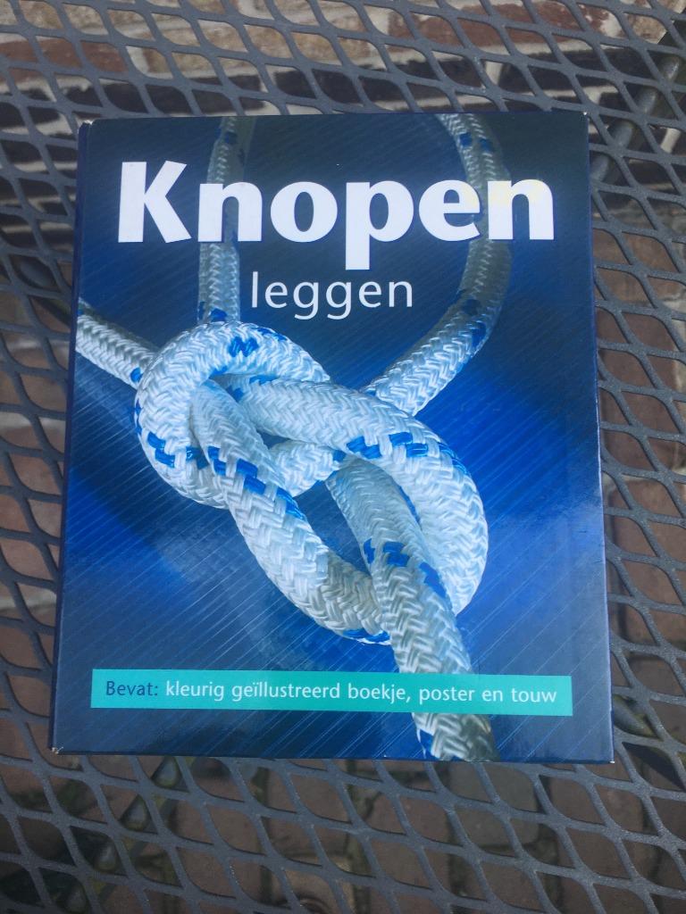 KNOPEN LEGGEN : KLEURIG GEÏLLUSTREERD BOEKJE, POSTER EN TOUW, Kinderen en Baby's, Ophalen of Verzenden, Nieuw, Knutselen