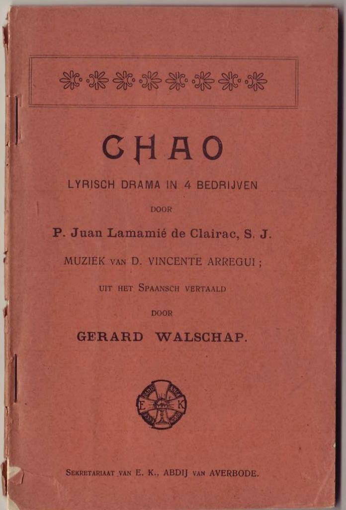Gerard Walschap / Lamamié de Clairac, Chao, Gelezen, België, Verzenden, Gerard Walschap