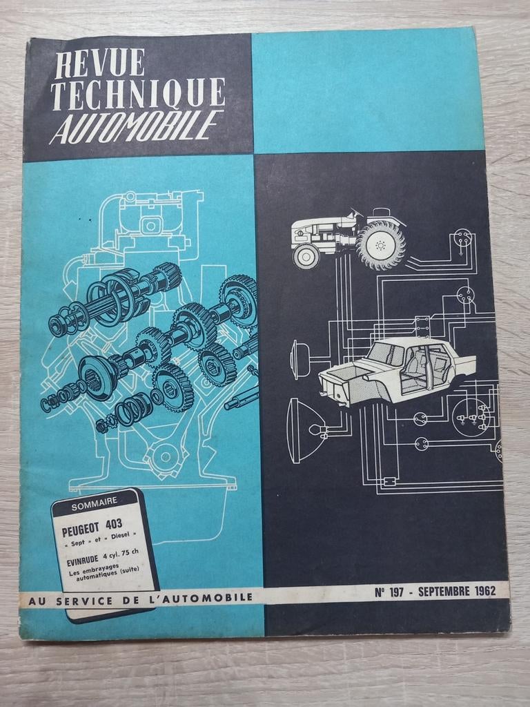 RTA Peugeot 403, Boeken, Auto's | Boeken, Peugeot, Ophalen of Verzenden