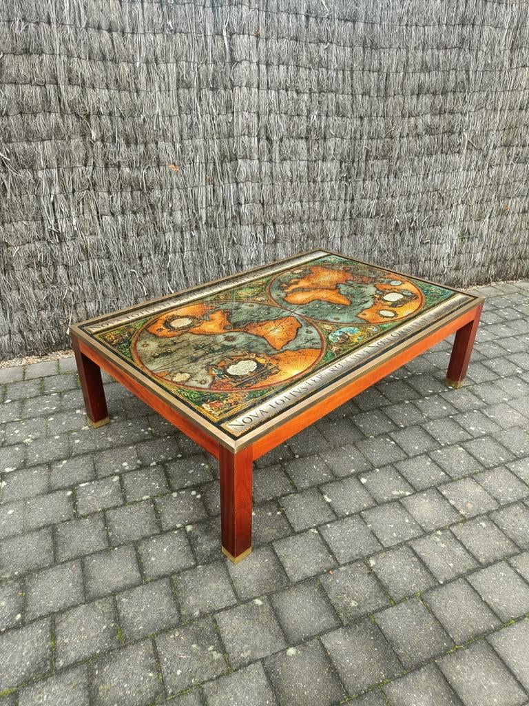 Vintage salontafel Maison Jansen jaren 70, Antiek en Kunst, Ophalen