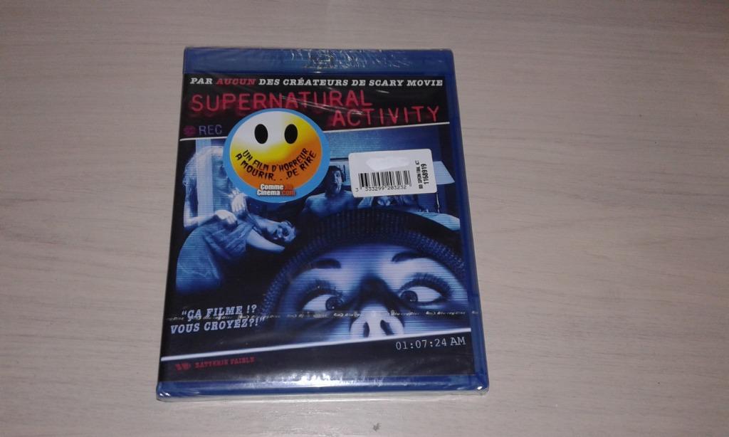 blu ray supernatural activity, Enlèvement ou Envoi, Neuf, dans son emballage, Horreur