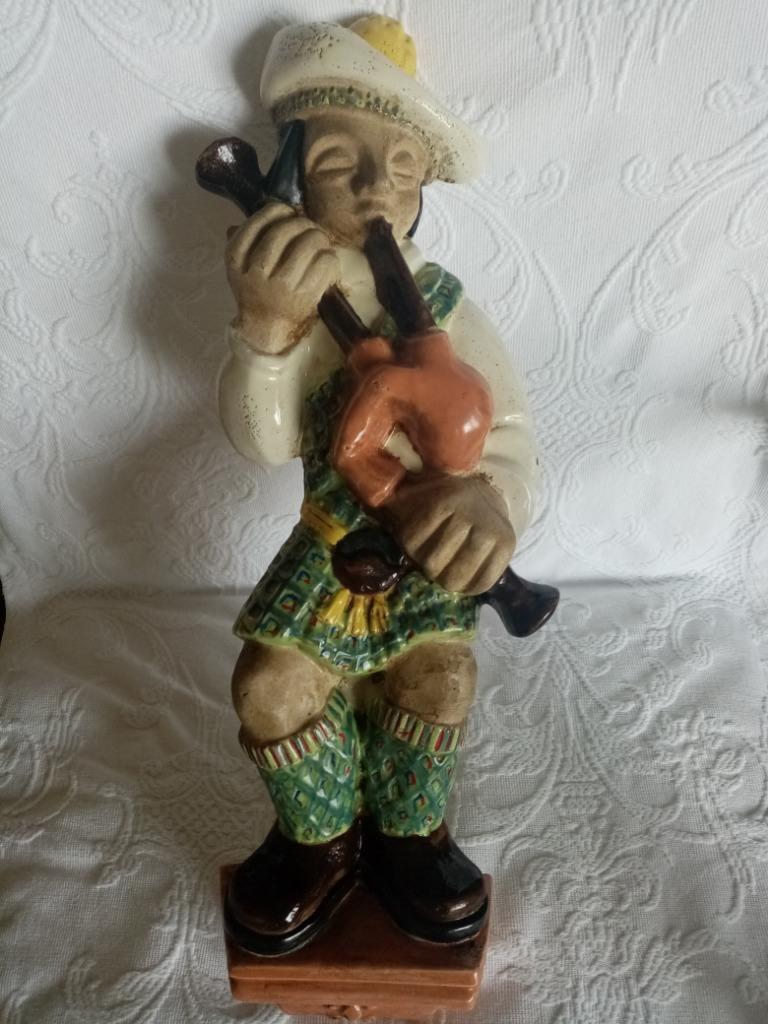 Plaque déco céramique/faïence murale  R. Guérin  50s (50cm), Enlèvement