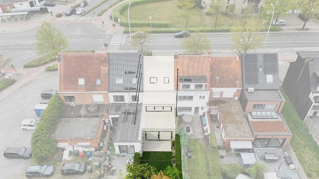 Strategisch gelegen grond 437 m² vlakbij centrum Brasschaat, Immo, Brasschaat, 200 tot 500 m²