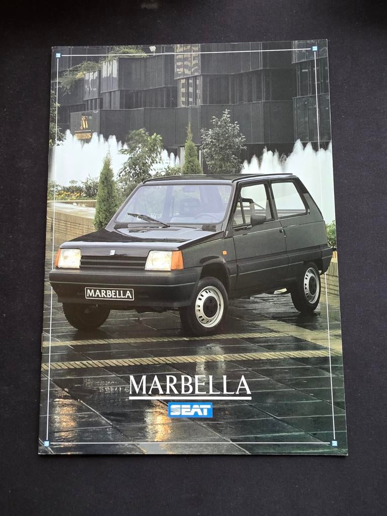 Brochure Seat Marbella, Enlèvement ou Envoi