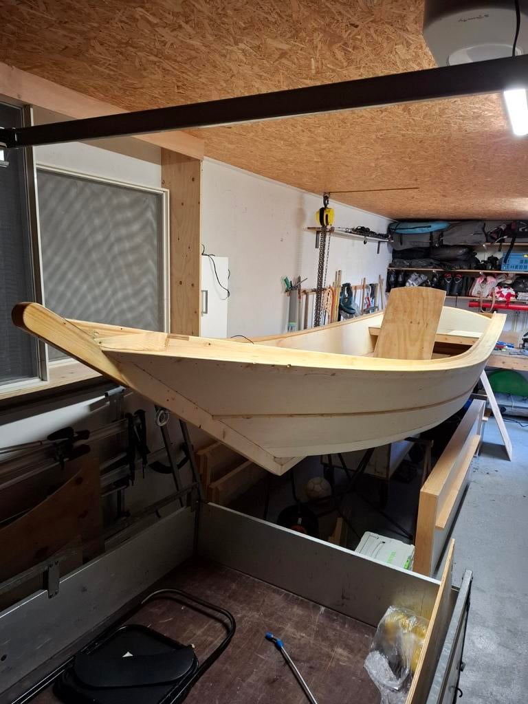 te koop boot, 3 à 6 mètres, Comme neuf, Enlèvement, Autres matériaux