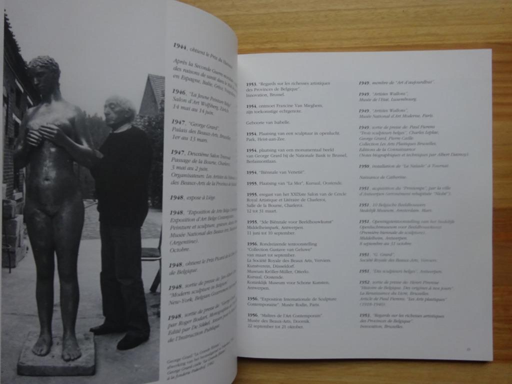 George Grard, 1991 PMCP Jabbeke, Beelden, Willy Van den Bussche, Beeldhouwkunst, Ophalen of Verzenden, Zo goed als nieuw