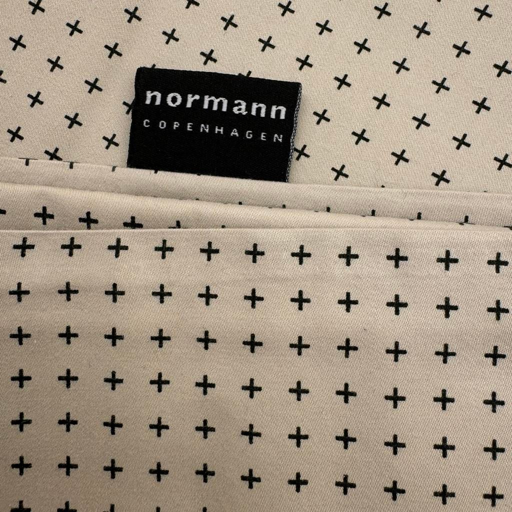 Normann Copenhagen  - Dekbedovertrek + sloop, Ophalen of Verzenden, Grijs, Dekbedovertrek