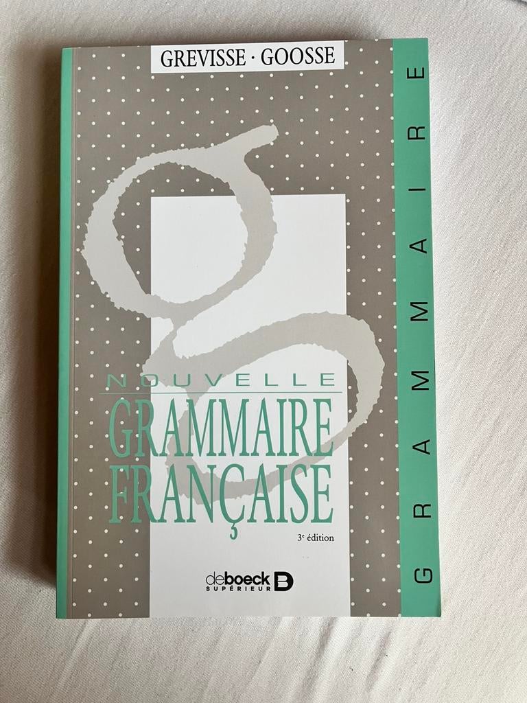 Goosse - Nouvelle Grammaire Francaise, Ophalen of Verzenden, Zo goed als nieuw, Goosse