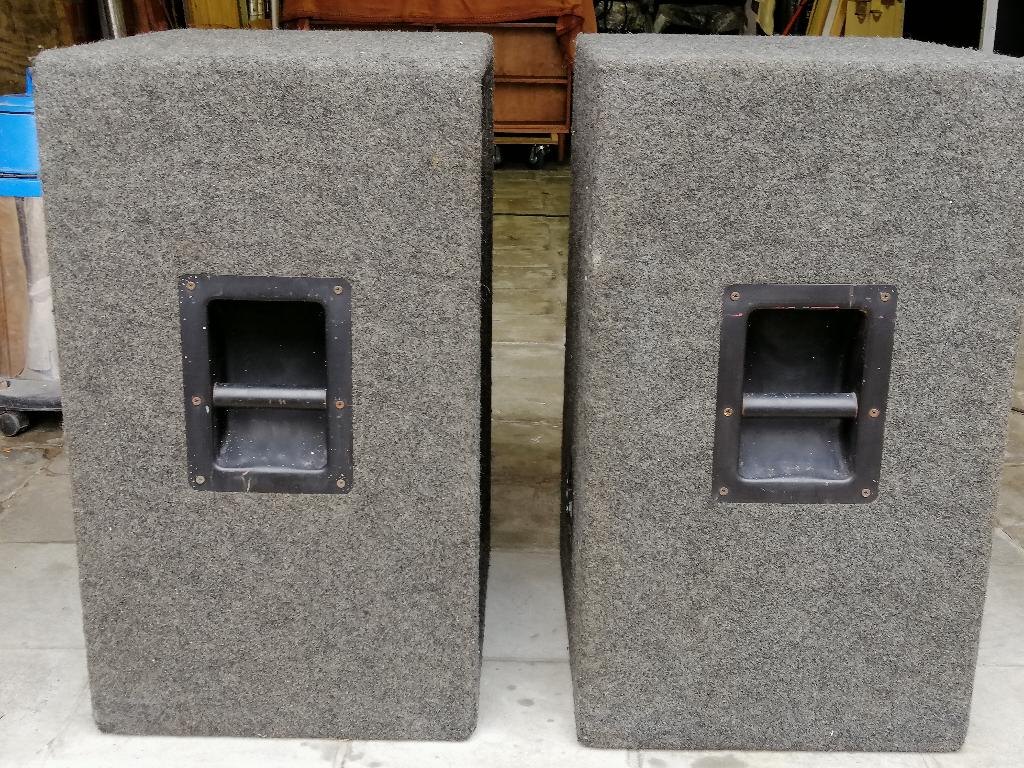 2 x luidspreker PRO 15, TV, Hi-fi & Vidéo, Enceintes, Enlèvement, Utilisé, Haut-parleurs Frontaux, Arrière ou Stéréo