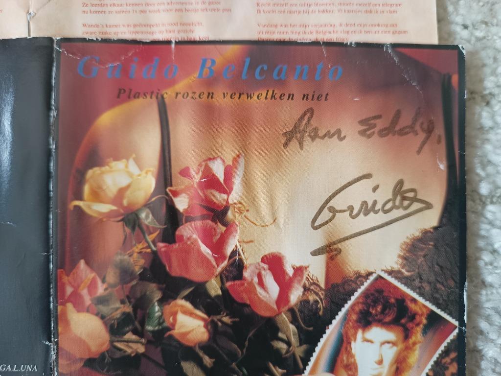 Cd Guido Belcanto met handtekening, signed, Plastic rozen ve, Ophalen of Verzenden