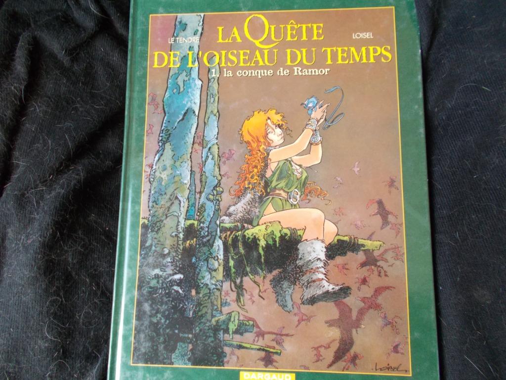 La Quête de l'Oiseau du Temps   Tome 1  "La Conque de Ramor", Livres, Une BD, Enlèvement, Comme neuf
