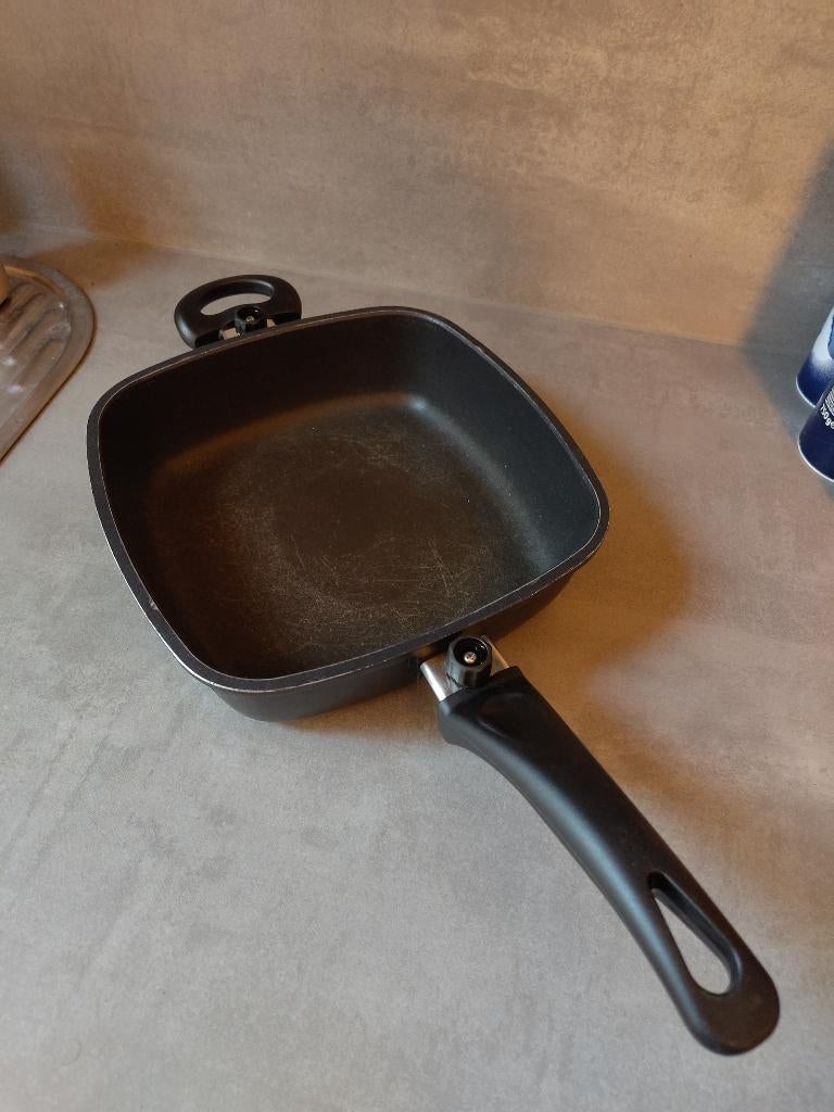 vierkante braadpan Milomex, Ophalen of Verzenden, Gebruikt, Koekenpan of Braadpan
