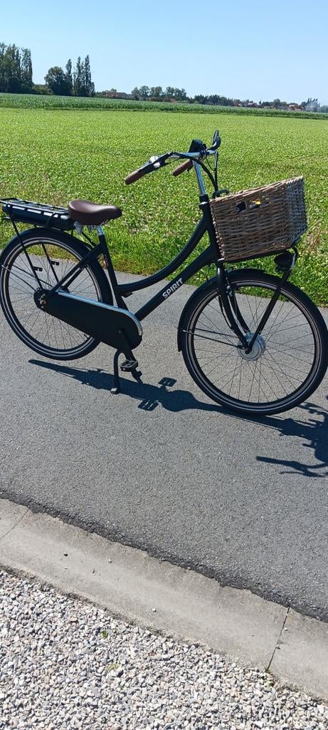 Vélo de transport électrique noir mat, Vélos & Vélomoteurs, Enlèvement, Comme neuf, E cargo n7, Vitesses