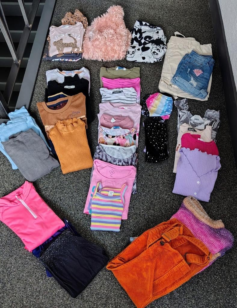 Pakket meisjeskleding 140-146, Ophalen of Verzenden, Zo goed als nieuw