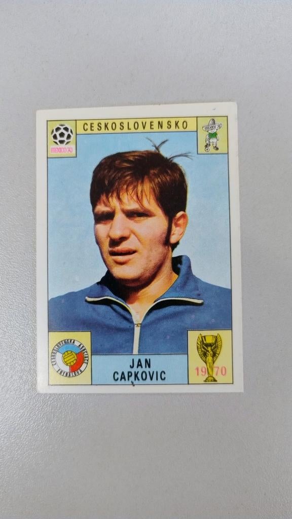 Panini Mexico 70: Ceskoslovensko - Jan Capkovic., Collections, Articles de Sport & Football, Enlèvement ou Envoi, Comme neuf
