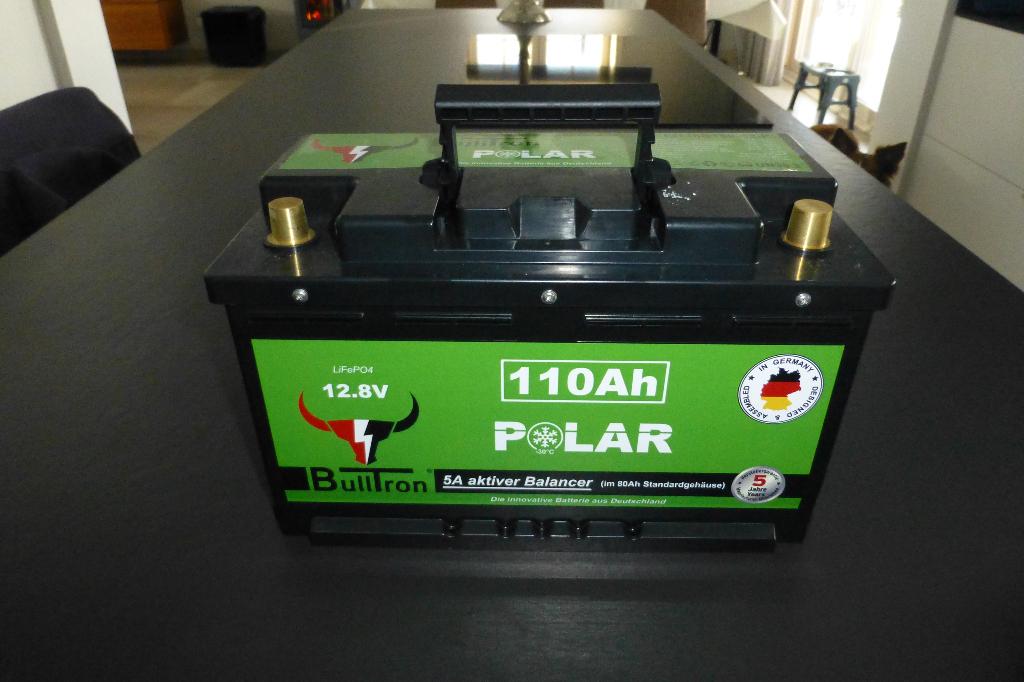 Bulltron polar lithium batterij 110ah, Ophalen