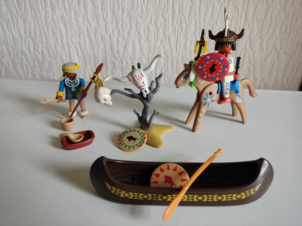 Playmobil Indiaans setje Retro / Vintage, Kinderen en Baby's, Speelgoed | Playmobil, Ophalen