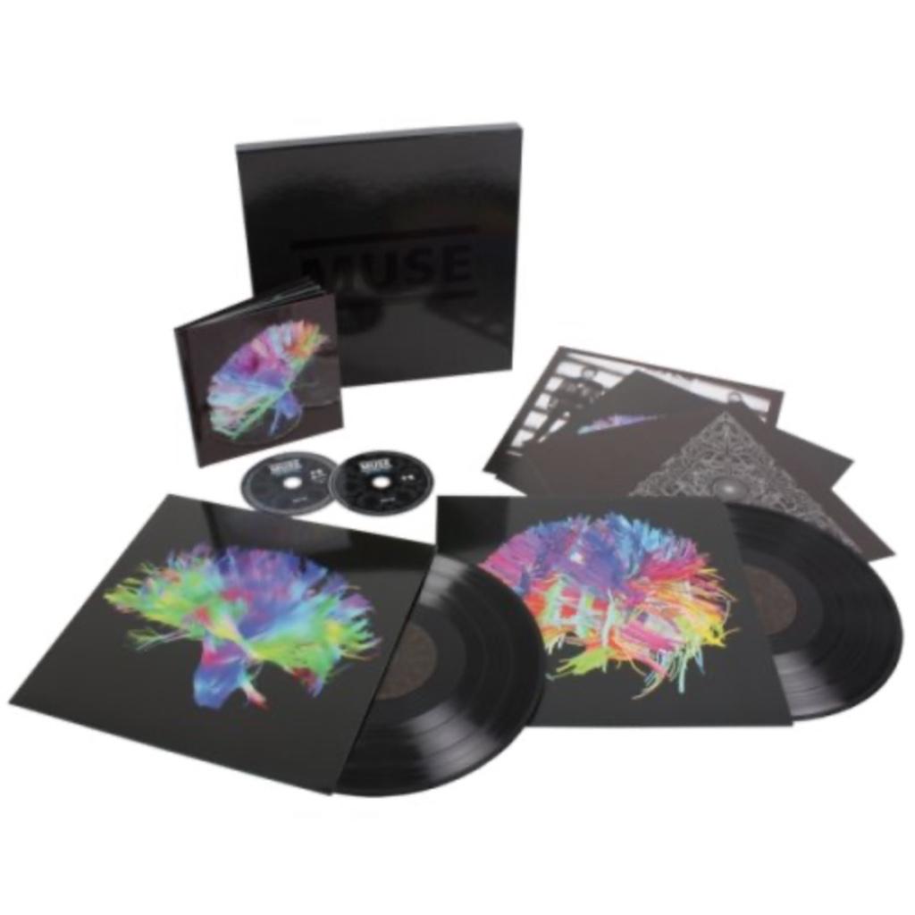 2LP+Cd+Dvd Box Muse The 2nd Law met 3 Art Prints Vinyl ZGAN, Enlèvement ou Envoi, Comme neuf, Autres formats