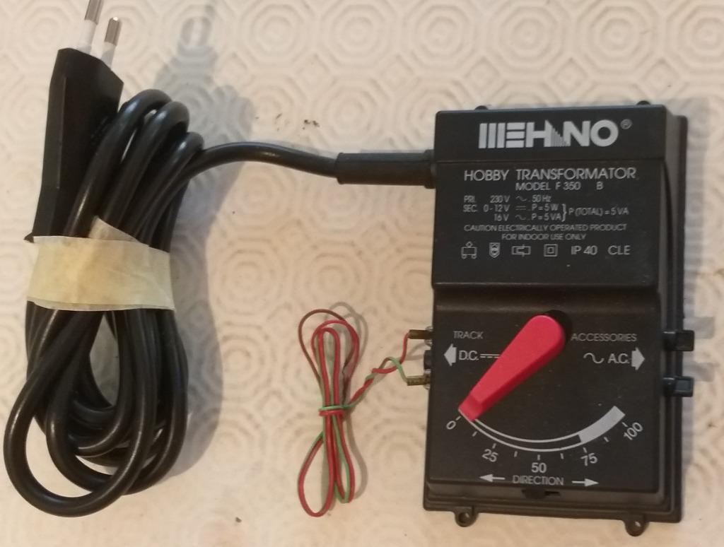 MEHANO DIMMERTRANSFORMATOR, Hobby en Vrije tijd, Ophalen of Verzenden, Zo goed als nieuw, Transformator of Voeding, Overige merken