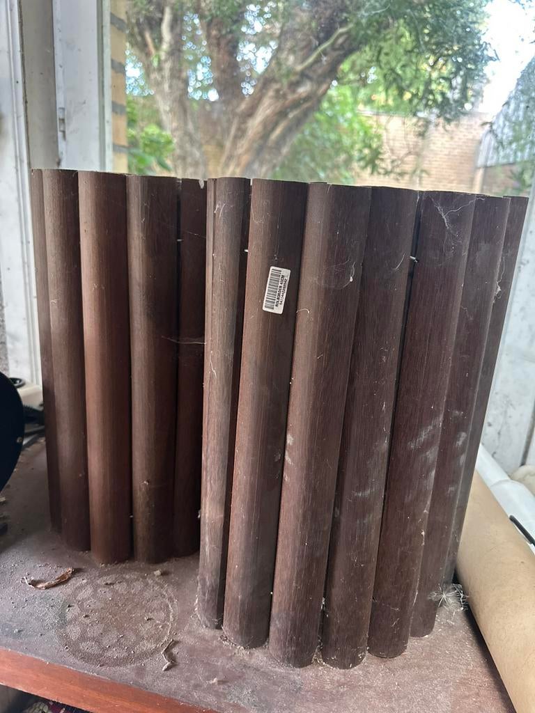 Tuin afsluiting hout 40cm, 100 cm of meer, Nieuw, Ophalen of Verzenden, 30 tot 60 cm