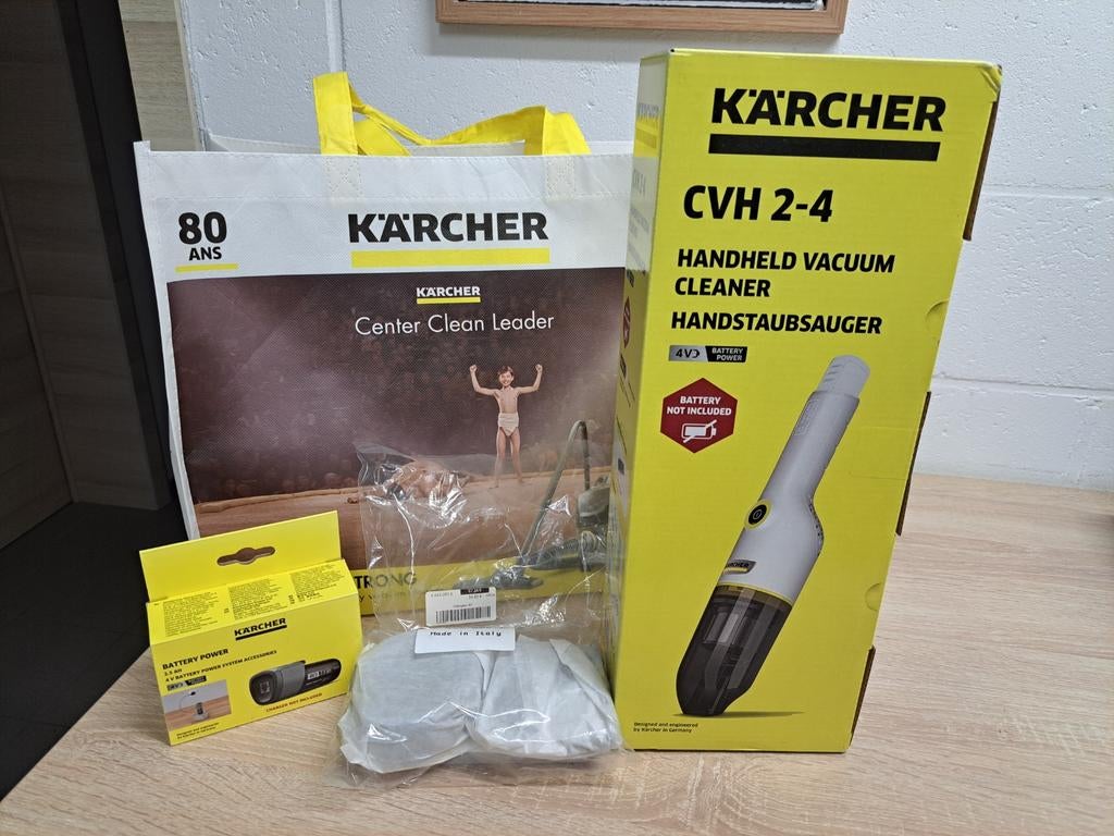 Aspirateur a main Karcher CVH 2-4 + batterie. Neuf !!!, Electroménager, Enlèvement, Aspirateur