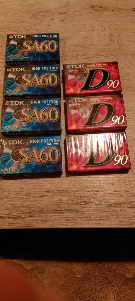 Nieuwe cassettes, Cd's en Dvd's, Cassettebandjes, Ophalen of Verzenden