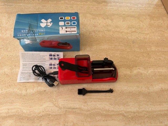 Nieuwe electrische sigarettenrolmachine (nr5009), Verzamelen, Elektronische Apparatuur, Ophalen of Verzenden, Overige typen